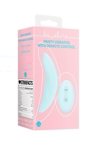 Vibromasseur télécommandé Panty - Bleu