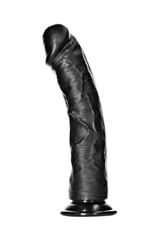 Godemiché réaliste Dildo - Noir - 25,5 cm
