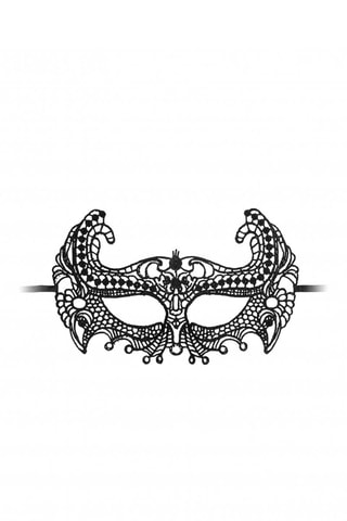 Masque en dentelle Noir