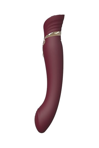 Vibromasseur Queen G-Spot Vibrator - Bordeaux - 11,5 cm
