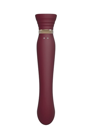 Vibromasseur Queen G-Spot Vibrator - Bordeaux - 11,5 cm
