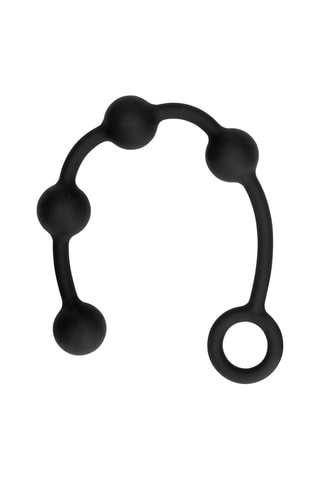 Chapelet anal waterproof - S - Noir - 29,5 cm