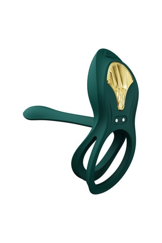 Vibromasseur masculin télécommandé Bayek - Vert - 3,2 cm