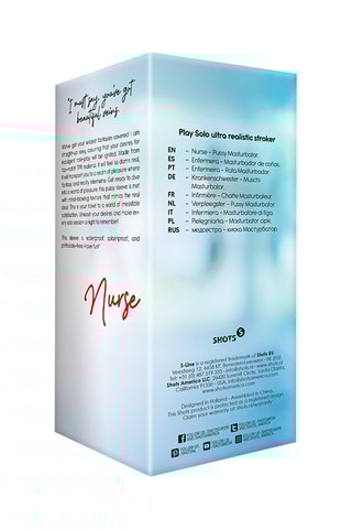 Masturbateur vagin Infirmière - Nude - 13,4 cm