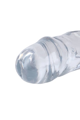 Godemiché double réaliste Dildo - Transparent - 45 cm