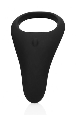 Anneau pénien vibrant waterproof Loveline - Noir