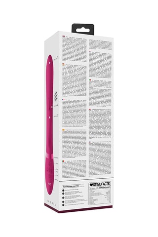 Vibromasseur Rabbit Amoris - Rose - 23 cm 