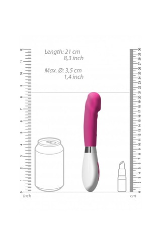 Vibromasseur Asopus - Rose - 11,5 cm