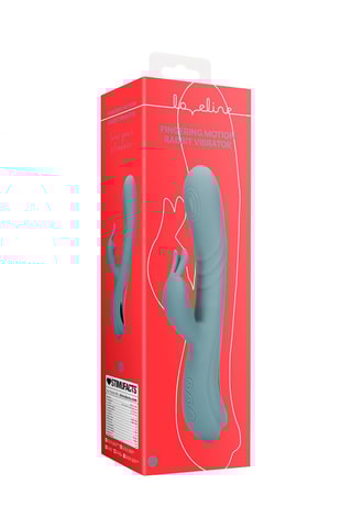 Vibromasseur Rabbit Fingering Motion Rabbit - Gris - 11,7 cm