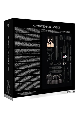 Ensemble de bondage Noir - 15 pièces