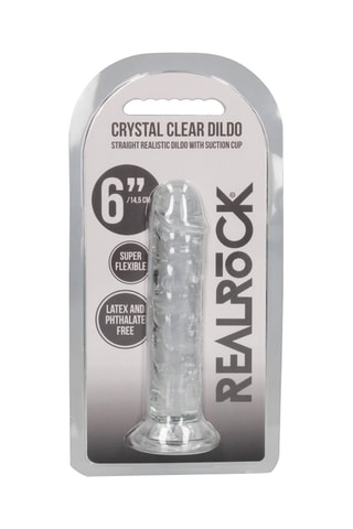 Godemiché réaliste Dildo - Transparent - 14,5 cm