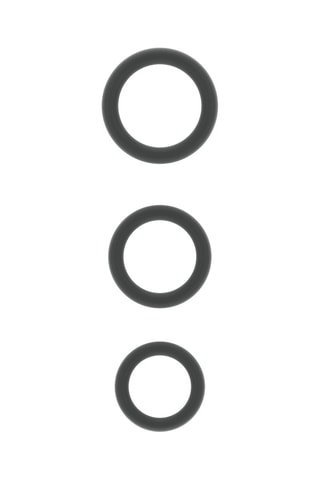 3 anneaux péniens - 3,2/3,5/4,2 cm - Gris