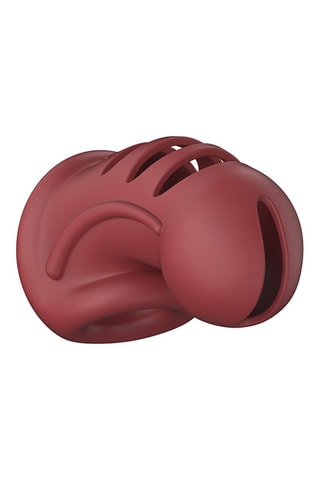 Cage de chasteté Model 28 Rouge - 5,3 x 9,7 x 6,1 cm