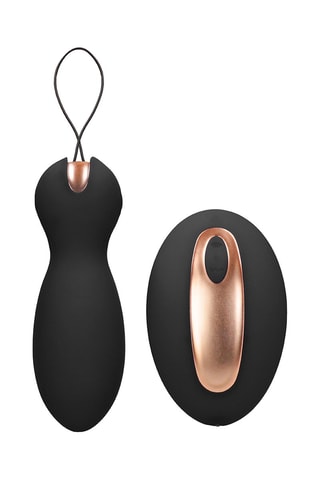 Vibromasseur 2-en-1 Dual Vibrating Toy Purity - Noir - 10,6 cm