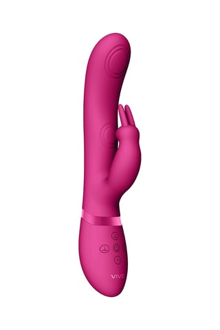 Vibromasseur Rabbit May - Rose - 22 cm