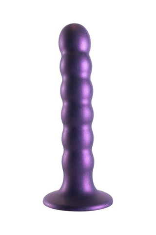Godemiché perlé G-Spot Ouch ! Violet - 13 cm