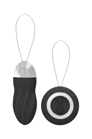 Oeuf vibrant waterproof George Noir - 9 cm