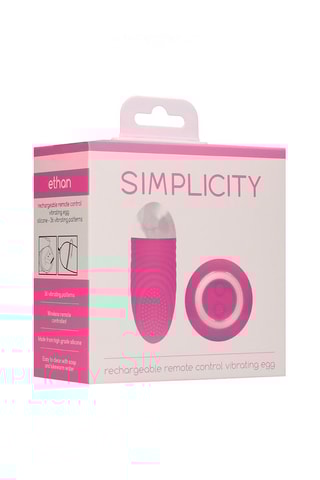 Oeuf vibrant télécommandé Ethan Rose