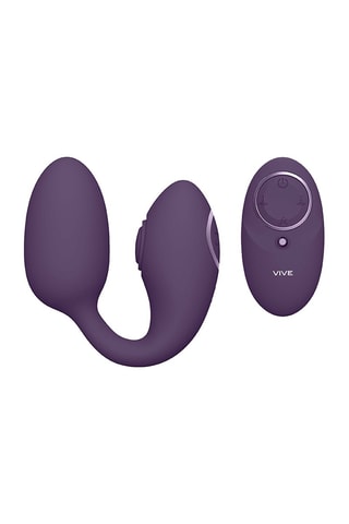 Œuf vibrant Aika Violet - 9,2 cm