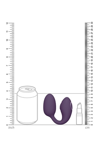 Œuf vibrant Aika Violet - 9,2 cm