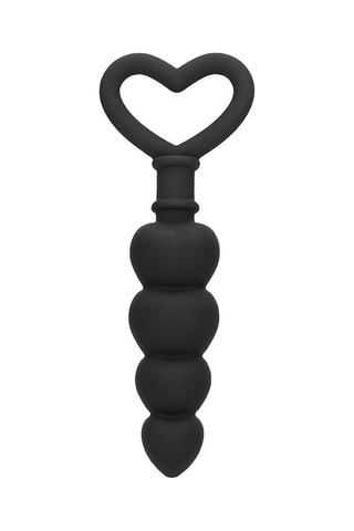 Chapelet anal - Noir - 11,3 cm