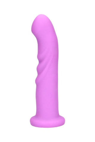 Vibromasseur Ultra Soft Silicone Rotating G-Spot - Lavande - 13,5 cm