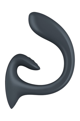 Vibromasseur rabit en silicone waterproof G for Goddess 1 - Gris - 15 cm