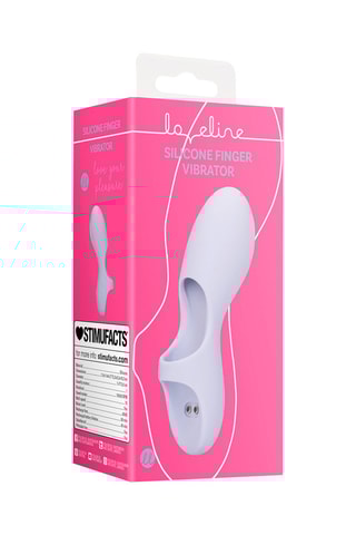 Vibromasseur Silicone Finger Vibrator - Lavande