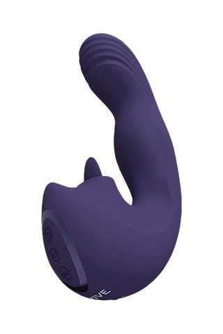 Vibromasseur Yumi Violet - 13,7 cm
