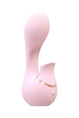 Vibromasseur à air pulsé Mythical - Rose - 14,1 cm