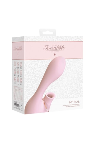 Vibromasseur à air pulsé Mythical - Rose - 14,1 cm