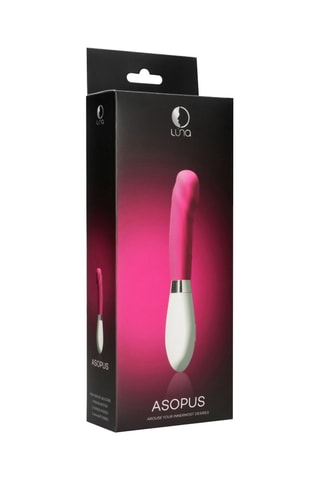 Vibromasseur Asopus - Rose - 21 cm