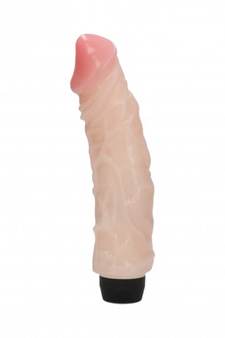 Vibromasseur réaliste McCoy - Nude - 22,5 cm