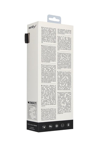 Vibromasseur réaliste - Noir - 23 cm