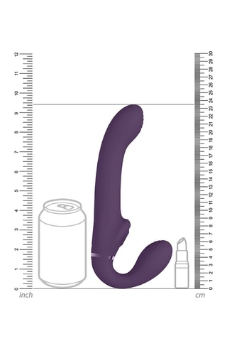 Vibromasseur Ai Violet - 23,5 cm