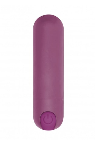 Vibromasseur rechargeable 7,7 cm - Violet