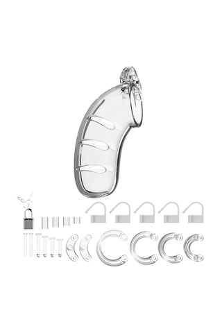 Cage de chasteté 03 Transparent - 11,5 cm