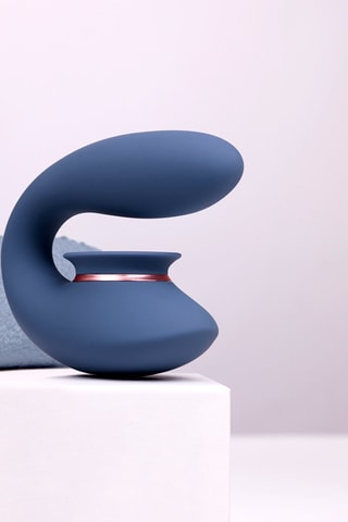 Stimulateur clitoridien Twitch 3 Innovation by Shots - Bleu