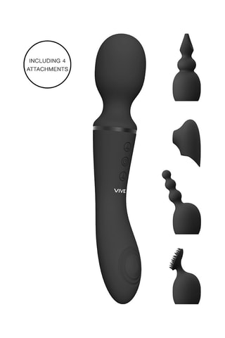 Stimulateur clitoridien Nami - Noir - 21,8 cm