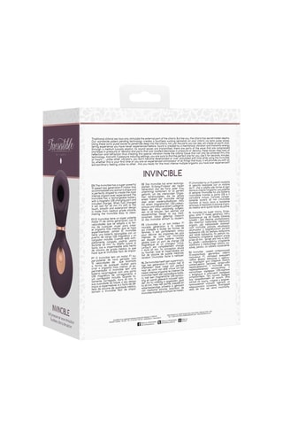 Stimulateur clitoridien Irresistible Invincible - Violet