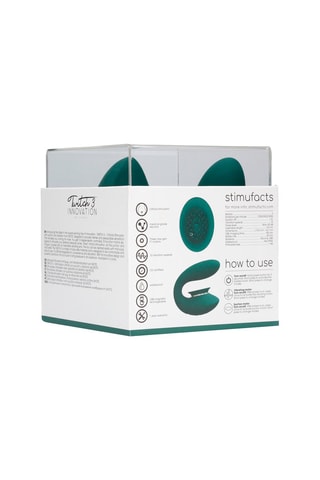 Stimulateur clitoridien Twitch 3 Innovation by Shots - Vert