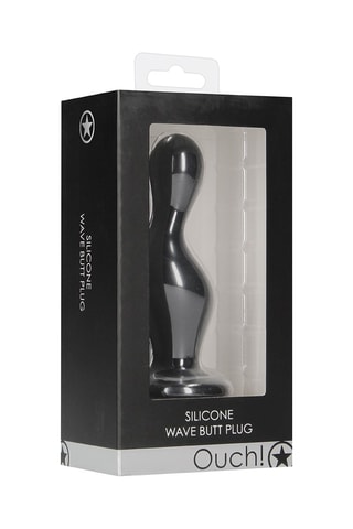 Plug anal Noir - 11,3 cm