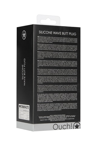 Plug anal Noir - 11,3 cm