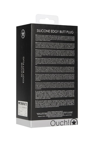 Plug anal Noir - 11,4 cm