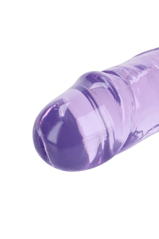 Godemiché double réaliste Dildo - Violet - 34 cm