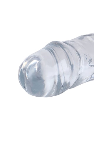 Godemiché double réaliste Dildo - Transparent - 34 cm