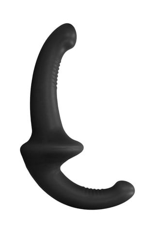 Godemiché Strapless Noir - 6,8/12 cm