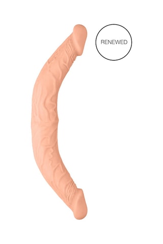 Double godemiché Dong Beige - 36 cm