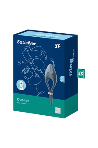 Anneau pénien Duelist Bleu  - Satisfyer