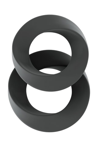 2 anneaux péniens 4,8/5,5 cm - Gris